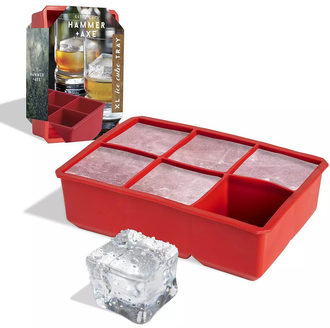 Hammer & Axe XL Ice Cube Tray