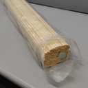 LazBlinds No Tools No Drill Cordless Bamboo Roman Shades, Privacy Window Treatment, Roll Up Bamboo Blinds for Windows 31'' W x 64'' H, Natural