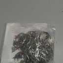 40 Pack Openable Curtain Rings with Clips Metal Hangers Ring, Drapery Clips Hooks, Decorative Curtain Rod Clips Hangers 1.5 Inch Interior Diameter Eyelets(Silver,1.5")