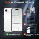 SUPFINE Magnetic for iPhone Air Case (Compatible with MagSafe)(Military Grade Drop Protection) Slim Translucent Matte Shockproof with Anti-Fingerprint Phone Cover for 17 Air,Gray