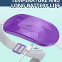 Slimpal AI Portable Heating Pad for Period Cramps, AI Smart Chip Long Safe Heat, Electric Cordless Back Belly Heating Pad for Menstrual Relief, Wearable Heat Belt for Her Women Girl, Dark Purple