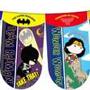 2 x 4-Pack Cartoon Banner Flag Set - 45x75cm Wall DecorOutdoor Decorative Hanging Flags for Room, Events, Party Decoration.