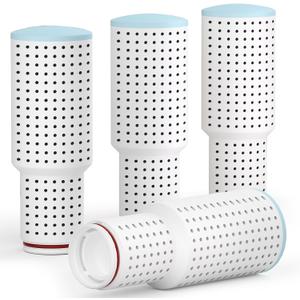 Leemone 4-Pack Humidifier Demineralization Cartridge Compatible with Dreo Humidifiers HM311/311S, HM306, HM409S, Prevents Hard Water Build-Up, Filters Mineral Deposits, Eliminate White Dust