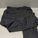 Dress Pants Women High Waisted, Straight Business Casual Trousers Stretchy Work Slacks with Pockets (Black, XXL)