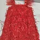 Speechless Girls Sleeveless Sequin Party Dress (10, Burgundy)