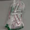 E-cowlboy 18 PCS Full Set Interior Decoration Trim Kit Steering Wheel Center Console Door Handle Air Conditioning Vent Cup Holder Gear Cover Trim for Jeep Wrangler JK JKU 2011-2018 4-Door (White)