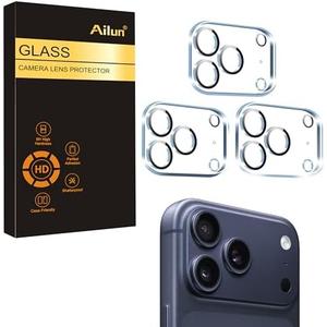 Ailun 3 Pack Camera Lens Protector for iPhone 17 Pro,Tempered Glass,9H Hardness,Ultra HD,Anti-Scratch,Case Friendly,Does not Affect Night Shots[Not for iPhone 17/17 Pro Max/iPhone Air]