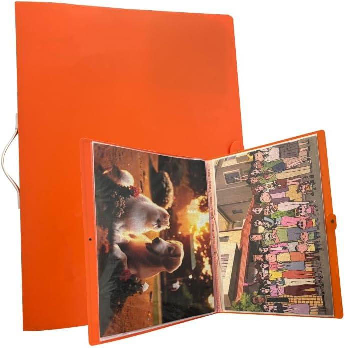 Puzzle Storage Folder with 20 Horizontal Insert Pocket, Suitable for Puzzle Enthusiasts