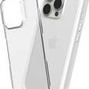 RhinoShield Modular Case Compatible with [iPhone 16 Pro Max] | Mod NX - Customizable Shock Absorbent Heavy Duty Protective Cover 3.5M / 11ft Drop Protection - White