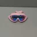 Adult Swimming Goggles,Leak-Proof,Anti-Fog Pool Glasses,Wide View Swim Goggles with Ear Plugs and Nose Clip (Dazzling Mirror Pink Frame)