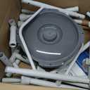 Bedside Commode for Seniors, 6.3 QT Removable Bucket & Splash Guard