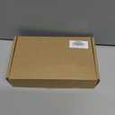 Rectangle Pocket Door Lock, 304 Stainless Steel Privacy Pocket Door Hardware, 5 7/10 inch*1 7/10inch Matte Black Sliding Pocket Door Handle,for 1 3/8 to 2 3/16 Thickness Door