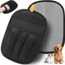 AUBELL Pet Hair Removal Glove for Dogs & Cats,2025 Upgrade Five-Finger Electrostatic Magic Brush,Animal Fur Removal Tool,Reusable Efficient Pet Hair Remover for Couch,Carpet,Clothes1Pcs,Black
