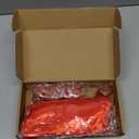 12 Set Red Cloth Napkins and Heart Napkin Rings Set Heart Shape Ring Holder Reusable Dinnerware for Valentine Mother's Day Wedding Dinner Bride Shower Party Table Decoration(18 x 18 Inch)