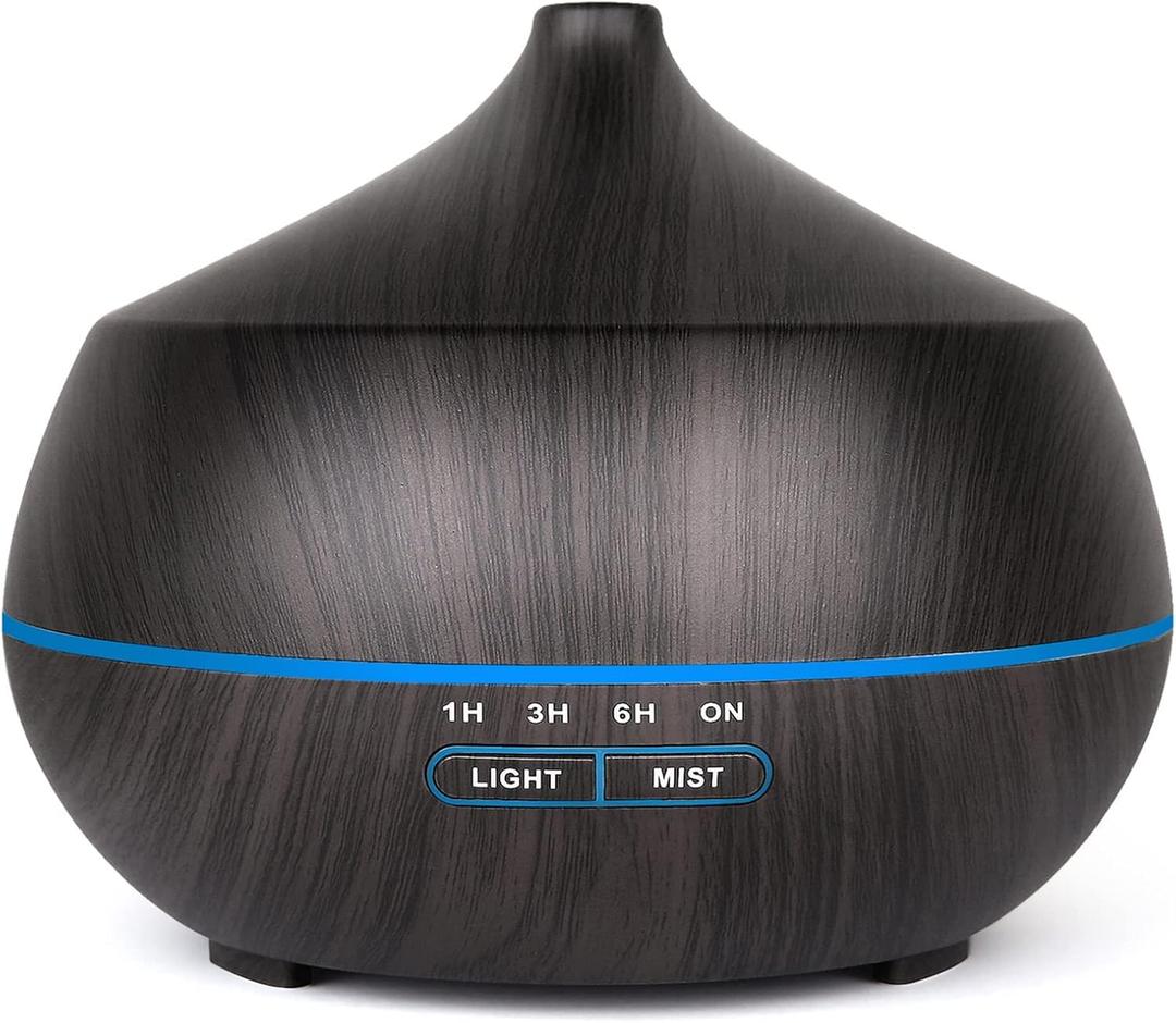 Essential Oil Diffuser for Large Room: 400ml Aromatherapy Diffusers Ultrasonic Mist Humidifiers for Bedroom - Home Aroma Air Vaporizer