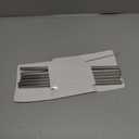 Stainless Steel Straw Replacement for Stanley 40 oz 30 oz,6 PCS Straight Reusable Metal Straws with Cleaning Brush, Compatible for 40oz Stanley Cup Tumbler (11.81 Inch0.375 Inch 6 PCS)