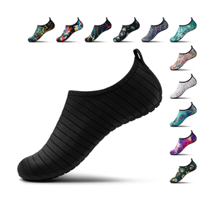 SEEKWAY Water Shoes Women Men Adult Quick-Dry Aqua Socks Barefoot Non Slip for Beach Swim River Pool Lake surf Black SK002(U) 42/43