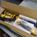 2-IN-1 Electric Pole Pruning Shears Cordless Compatibility with DEWALT 20V MAX Battery, 1.6" Cutting Diameter Pruner, 14.8 FT MAX Extension Pole Saws for Tree Trimming, LCD Display, (NO Battery)