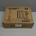 Cordless 2" Brad Nailer Compatible with Dewalt 20V Battery (No Battery), 2-in-1 Electric Nail Gun/Staple Gun, 18 Gauge Nail Gun Battery Powered with 1000 Nails for Wood Carpentry