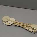 SAYAYA 12 Pack Fairy Wands Craft Kit, 6 Styles Unfinished Wooden Princess Wands with Stickers DIY Fun Party Supplies for Birthday Parties, Princess Celebrations, and Creative Gift & Craft Activity