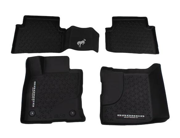 Bronco Sport 2021-2026 4pc Floor Liners for Carpet Flooring
