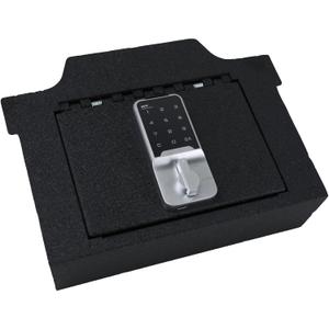 Center Console Safe Vault - KEREN Console Gun Safe Box Compatible with RAM 1500/2500/3500 LARAMIE/BIGHORN/POWERWAGON 2019-2026, Electronic Number Lock