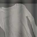 EasyGala Womens Cotton Long Sleeve Shirts V Neck Henley Tops Slim Fit Basic Going Out Tshirts Fall Fashion Outfits 2025 White S