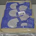 IRAMY Compressive Soccer Socks Ankle Compression Support Coolmax Wicking Anti-Slip Football Baseball Softball 1/2/3 Packs, Pack of 4, Dark Blue 