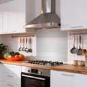 ONEEON Stainless Steel Backsplash 24 x 30 Inch Range Hood Stove Backsplash Back Stainless Steel Sheet for Kitchen