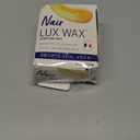Nair Lux Wax, Microwaveable Hot Waxing Kit for Women, Stripless Hair Removal for Legs, Underarms, Bikini at Home, Proven Effective on Short Hair, 1 Count, 7.05 Oz