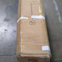 YITAHOME Outdoor Dog Enclosure with Metal Dog Gate, 7.5'x7.5' Dog Kennel Outside with Roof, Dog Fence Outdoor for Yard (silver)