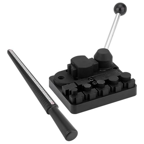 UNICRAFTALE 1 Set Jewelry Ring Bending Machine Ring Sizer Measuring Tool Ring Making Tool Ring Stretcher Enlarger Expander Nylon Dies Blanks Ring Bending Maker Machine Sizer Measuring Tool