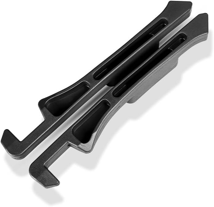 Car Seat Gap Filler 2Pack, Inserts Between Seats Console with Organizer Storage Upgraded Phone Holder Car Side Seat Gap Fillers Cars Front Seats Fill Plug Car Essentials for Vehicle SUV Truck (Black)