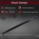Steering Shock Damper 09689700 03769800 Fit for Ariens Zoom 1334 for Zenith 52 60 for Apex 48 52 60 for Gravely ZT HD 44 48 52 60 for Pro-Turn 48 52 60 148 160 252 260 272 460 472 660 672