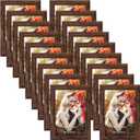 PETAFLOP Wooden Bulk 4x6 Picture Frame Set of 18, Rustic Brown Photo Frames Fits 4 by 6 for Wall or Tabletop Display