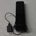 Hournor Digital Alarm Clock, Large LED Digital Clock for Bedrooms with 10 Color Changing Night Light, Adjustable Brightness, USB Charging Port, Bedside Desk Clock (Black Case+Blue Digit)