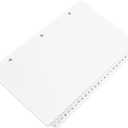 Exhibitindexes 5 1/2 X 8 1/2 A-Z Indexes for Half Sheet Binders