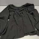 Long Sleeve Tops for Women Swiss Oversized Tshirts Trendy Peplum Tunics or Tops Dressy Maternity Shirts L
