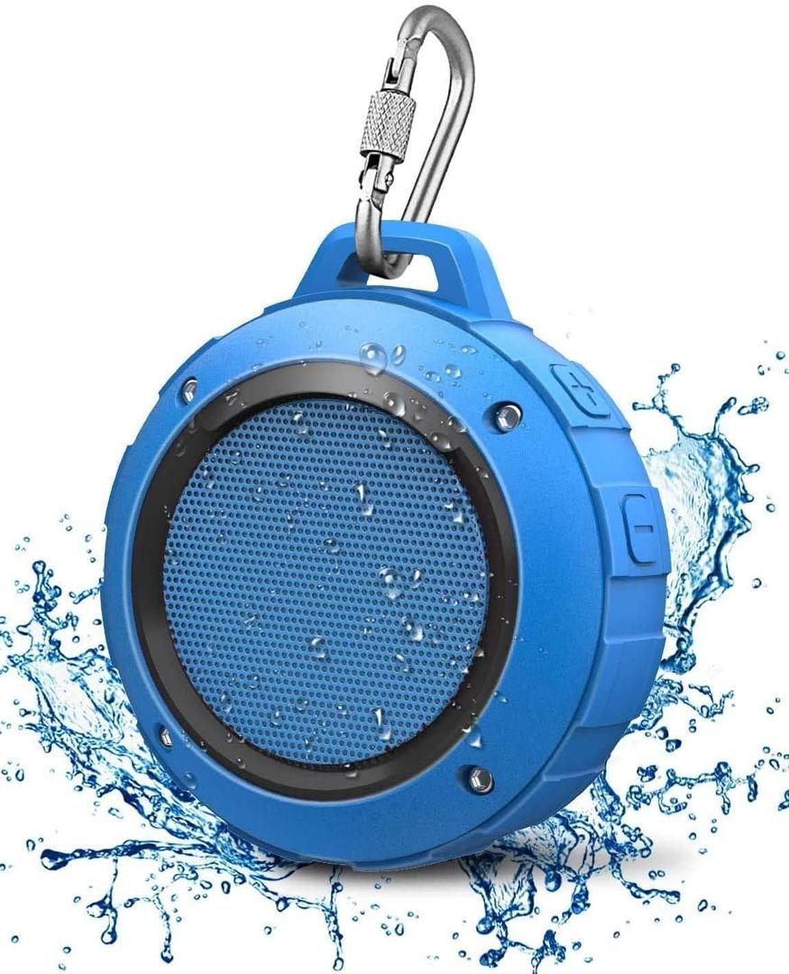 Kunodi Outdoor Waterproof Bluetooth Speaker, Wireless Portable Mini Shower Travel Speaker with Subwoofer, Enhanced Bass, Built in Mic for Sports, Pool, Beach, Hiking, Camping Kunodi Outdoor Waterproof Bluetooth Speaker, Wireless Portable Mini Shower Travel Speaker with Subwoofer, Enhanced Bass, Built in Mic for Sports, Pool, Beach, Hiking, Camping