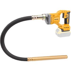 Cordless Concrete Vibrating Tool Compatible with DeWALT 20V Max Battery, 800W Power Concrete Vibrator w/3.6FT Shaft Rod, 3600RPM Portable Electric Vibrarator Remove Air Bubble