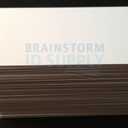 Inkjet PVC Cards (500 Pack) - Inkjet Printable PVC ID Cards with Brainstorm ID's Enhanced Ink Receptive Coating - Waterproof and Double Sided Printing - Works with Epson and Canon Inkjet Printers