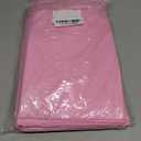 10 Pack Premium Disposable Plastic Tablecloth 84" Round Table Cover for Birthdays Weddings Christmas Anniversary Buffet Table (Pink)