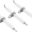 IG-20B PS9900 Igniter with Ceramic Electrode Assembly Grill Replacement Parts for Smoke Hollow Ignitor Wire SH19033319 TC3718SB 47183T SH5000 Pit Boss Memphis Ultimate Grill Ignition Electrode 3Pcs