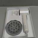 SHRATE Professional High Speed Ionic Hair Dryer | Ultra-Fast Drying | 500 Million Negative Ions | Low Noise | 160000 RPM | Compact Blow Dryer with Magnetic Diffuser for Faster Drying All Hair Types (White)