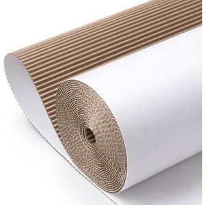 MotiMind Corrugated Cardboard Roll, 24 x 400 Inch Single Face Cushioned