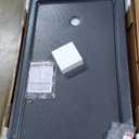 DreamLine SlimLine 36 inch D x 60 inch W x 2 3/4 inch H Right Drain Single Threshold Shower Base in Slate Gray