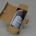 TECKNET Wireless Mouse, 2.4G Ergonomic Optical Mouse, Computer Mouse for Laptop, PC, Computer, Chromebook, Notebook, 6 Buttons, 24 Months Battery Life, 2600 DPI, 5 Adjustment Levels  Lightblue