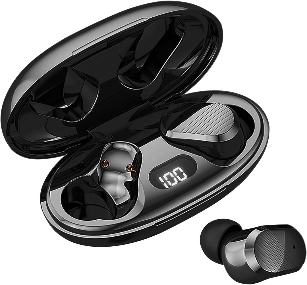 Echolabs Wireless EarbudsEcho 2025 Edition Audio Earbuds with Bluetooth 5.2Mini Binaural Sports Waterproof Headset (Black)