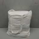 Bedsure Cotton Duvet Cover Queen - 100% Cotton Waffle Weave Coconut White Duvet Cover Queen Size, GentleSoft and Breathable Bedding Set for All Season, 3 Pieces, 90"x90"