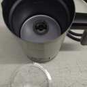 BIZEWO Milk Frother Electric, Warm and Cold Milk Steamer, 4 IN 1 Automatic Milk Warmer Stainless Steel with Touch Screen for Coffee, Latte, Macchiato, Cappuccino, Hot Chocolate (Silver)